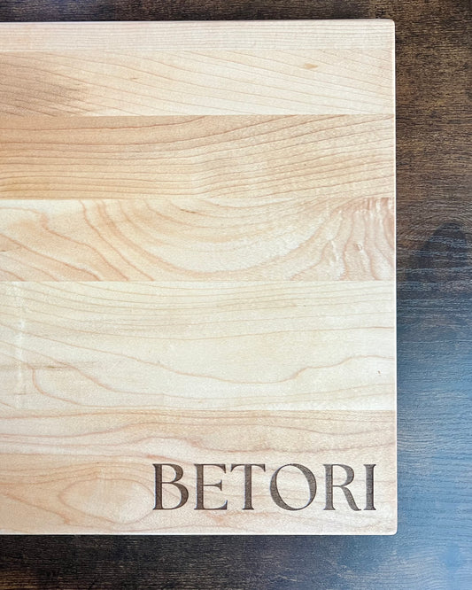Personalized Maple & Walnut Cutting Board with Engraving