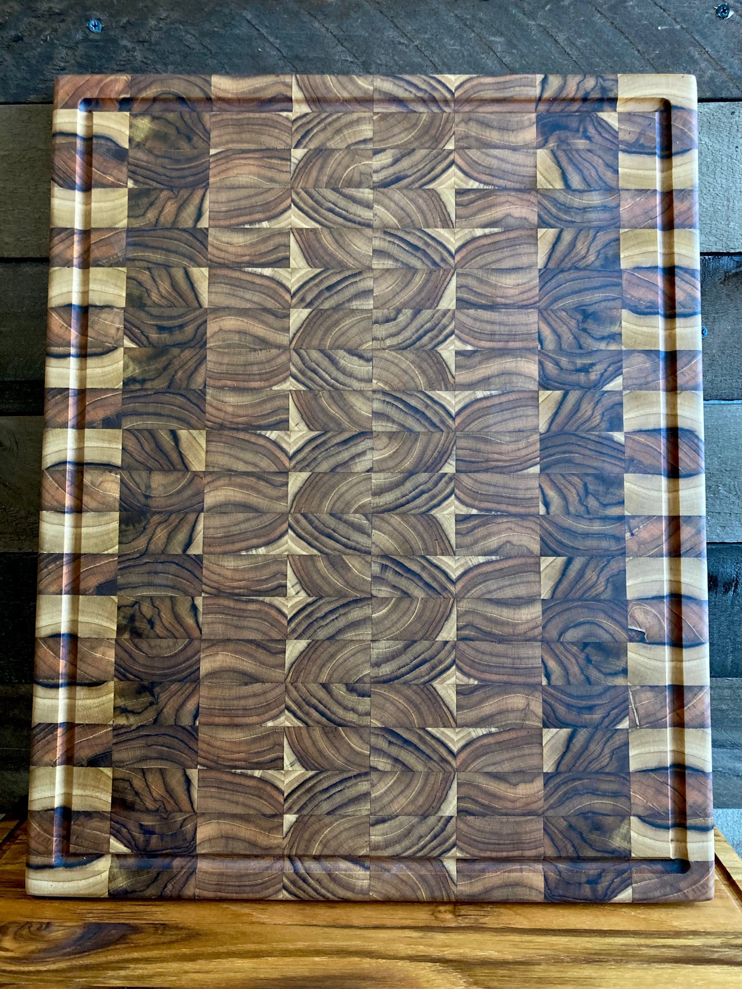 Walnut End Grain Cutting Board