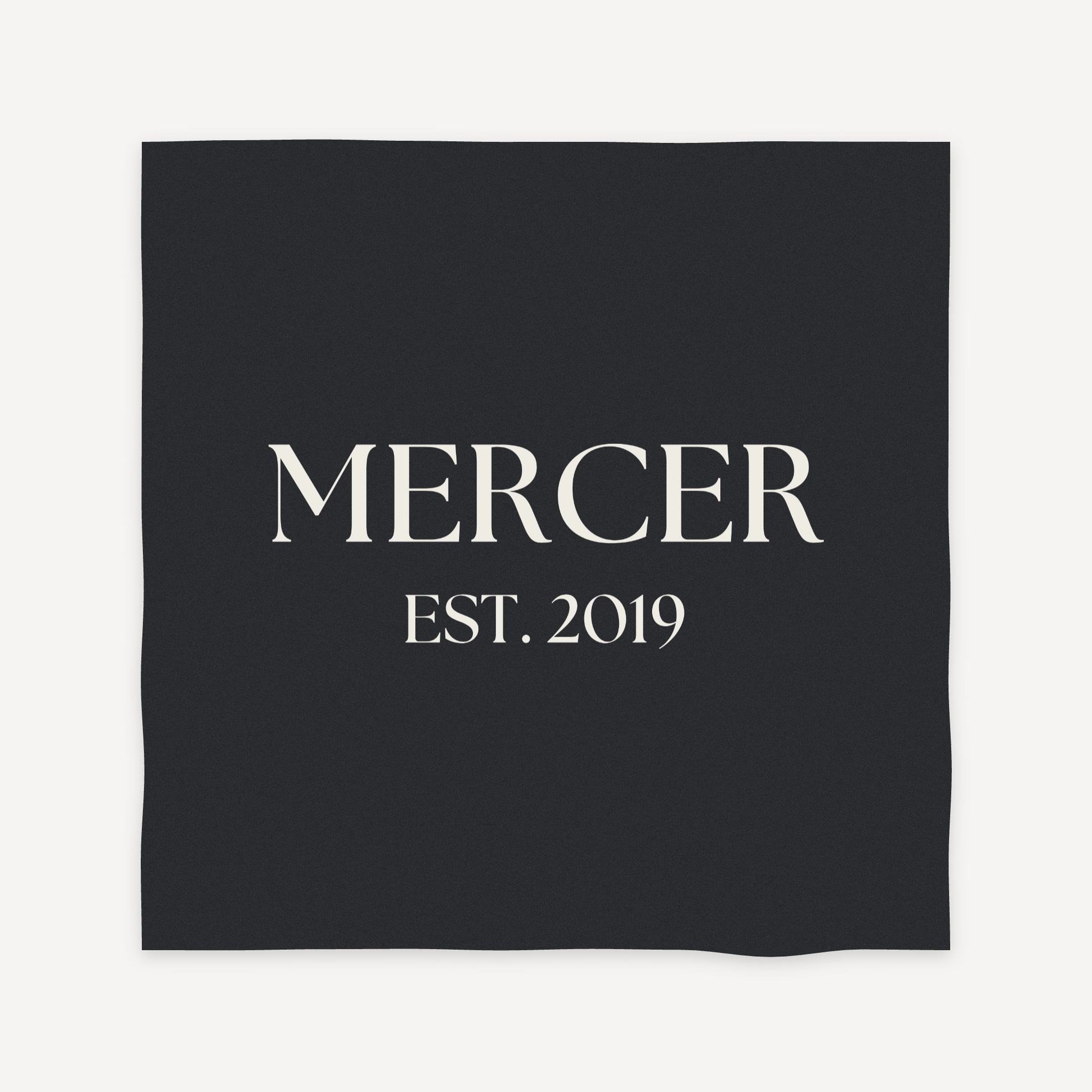 Serif engraving layout preview for a personalized slate coaster